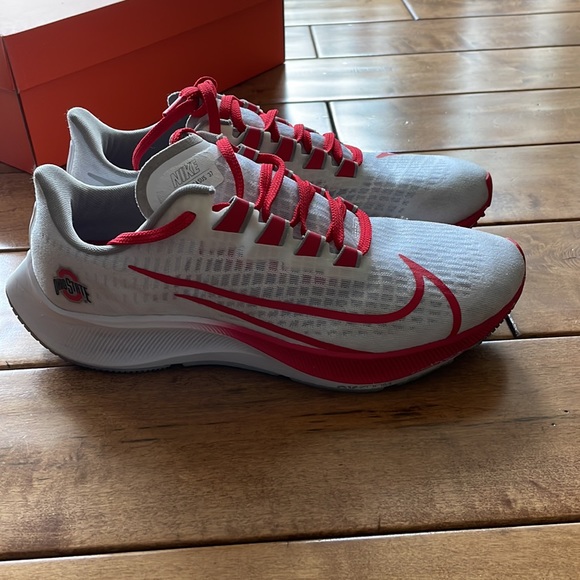 Nike Zoom Pegasus 37 Ohio State Mens Size 8.5 - Picture 5 of 12